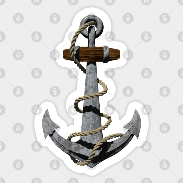 Anchor Sticker by Packrat